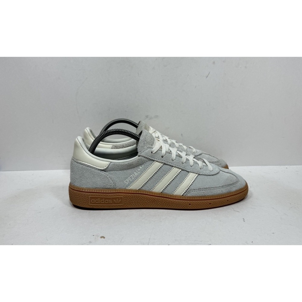 Adidas Handball Spezial Gray Suede Gum Sneakers IF6491 Shoes Womens Size 9